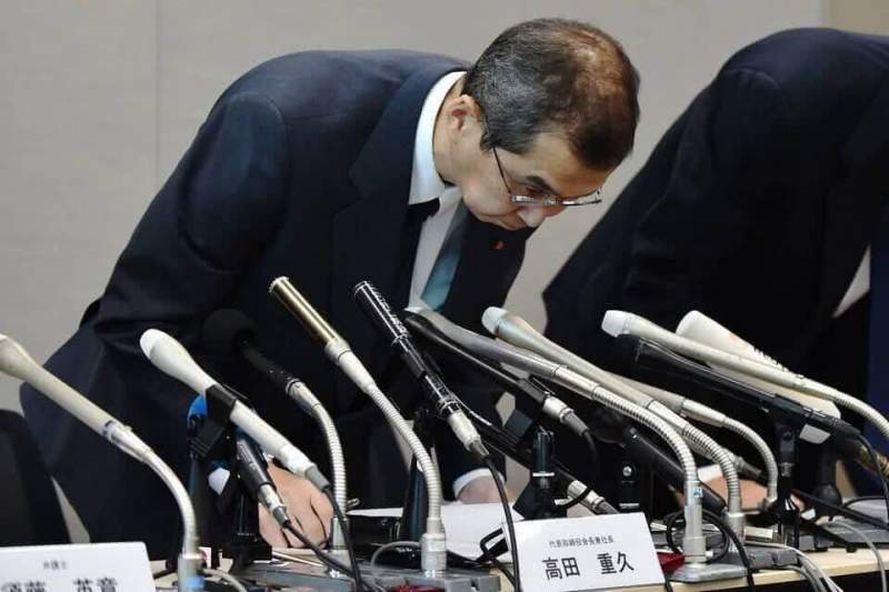 О приеме исков о возмещении ущерба к компании Takata сообщил Эрик Грин