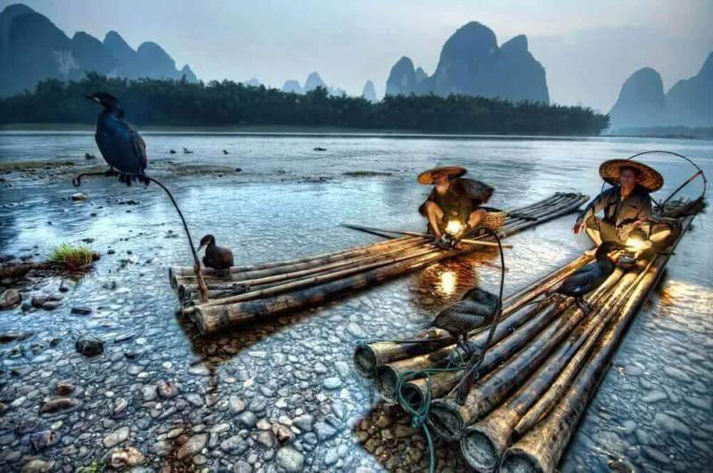 Но озере Чаган в Китае проводится 17-й Фестиваль культурного туризма и рыбной ловли