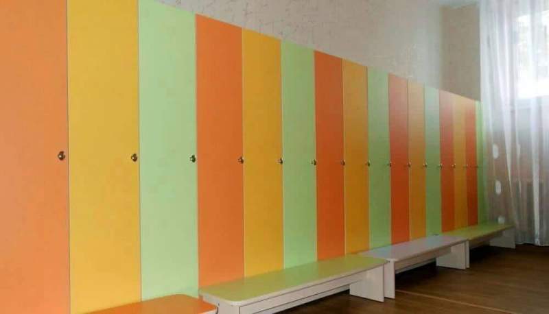 Шкафчики для детских садов