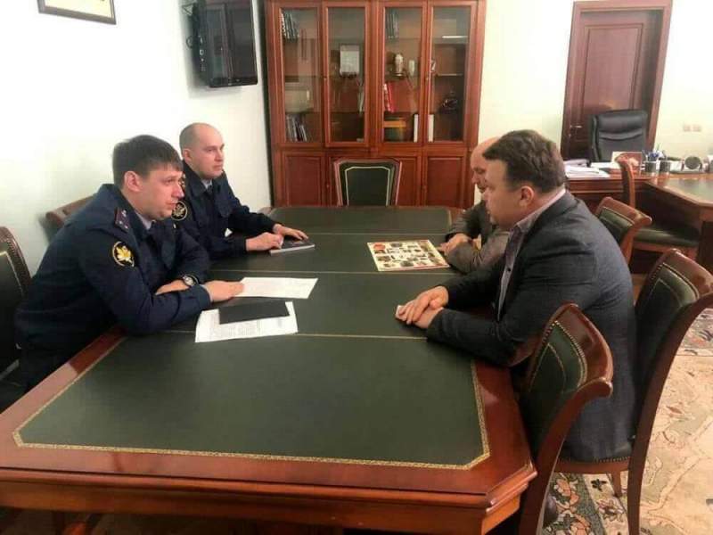 Сотрудники УФСИН провели рабочую встречу с главой администрации города Астрахани