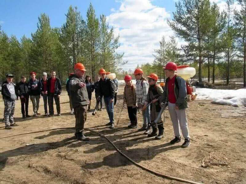 В Красноярском крае сотрудники заповедника провели пожарно-тактические учения.