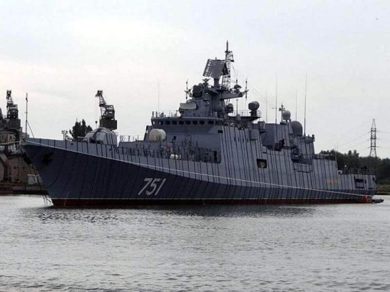 Российский фрегат выследил американскую подлодку в Средиземном море