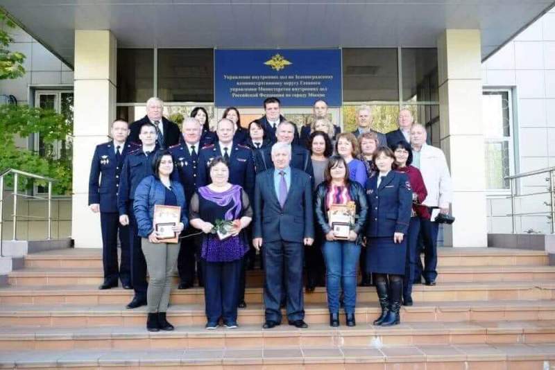 В УВД Зеленограда чествовали сотрудников штабных подразделений