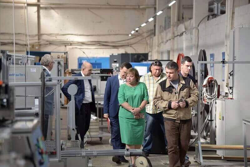 Глава городского округа Чехов Московской области посетила лабораторию «Проммаштест»