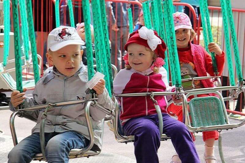 1-го июня Ольховское отделение ЛДПР провело праздник для детей в Волгоградской области 