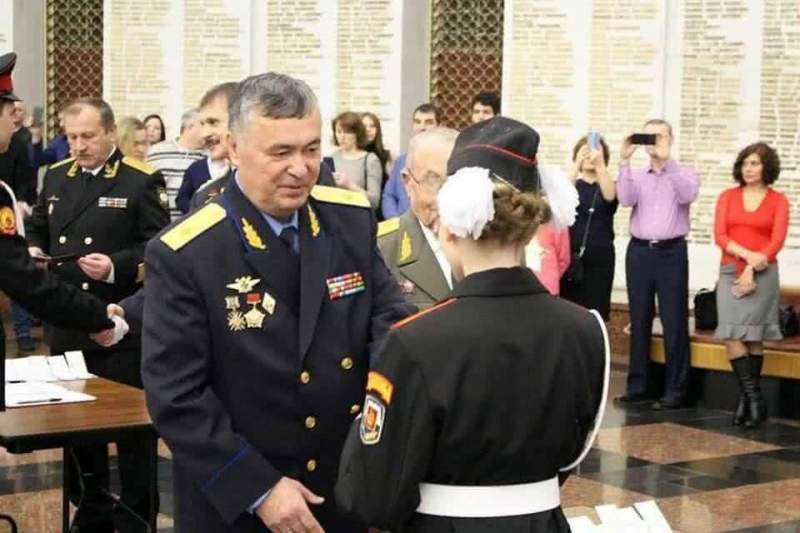 Торжественная клятва кадет в Музее Победы