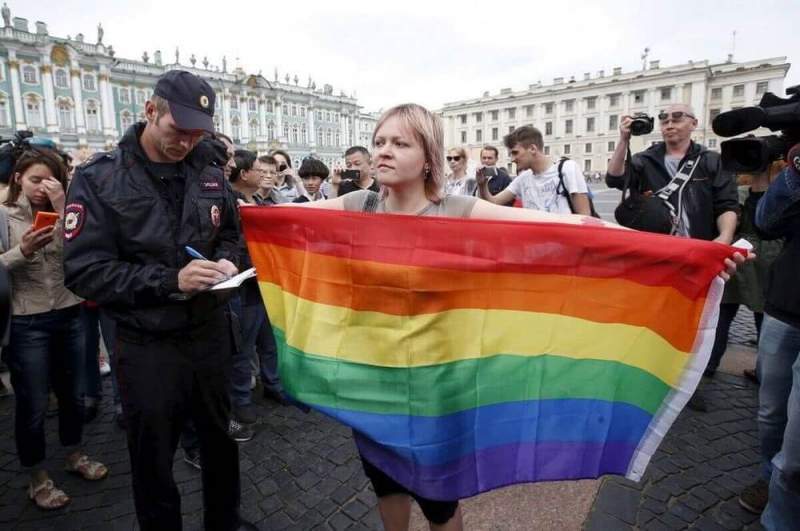 Россию обвинили в гомофобии и притеснении людей с нетрадиционной ориентацией
